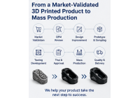 From a Market-Validated 3D Printed Product to Mass Production?